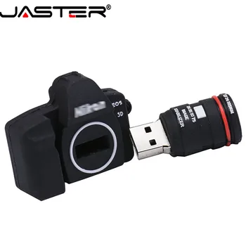 JASTER LOGO Engros Digital Single Lens Reflex usb-flash-drev, kamera pendrive 8gb 16gb silikone stick memory stick Gigt