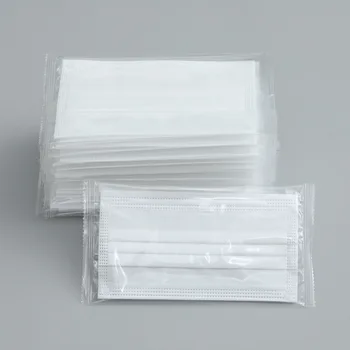 Disponibel masker, der er individuelt emballeret støvtæt og åndbar tre lag beskyttende masker, for mænd og kvinde