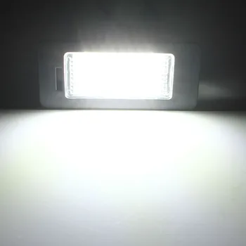 2stk fejlfri Antal LED Nummerplade Lys Lampe 8T0943021 for Audi A4 S4 A5 S5 Q5 TT for VW PASSAT 5D