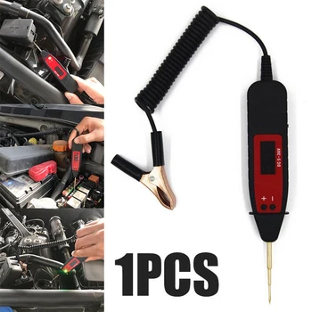 Holdbar 5-36V Bil LCD Digital Elektrisk Spænding Power Test Pen Probe Detektor Ikke-Kontakt Tester Tilbehør LED Lys