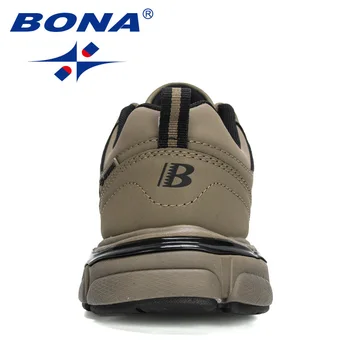 BONA 2020 Nye Designere Sport Sko Ko Split Sneakers Mænd Kører Sko Mand, Udendørs Jogging, Walking Sko Mandlige Trendy Fodtøj