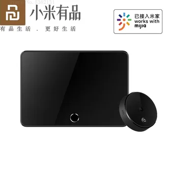 Youpin Xiaobai Trådløse Smart Cat-eye Video Dørklokken M1 1080P Med 5inch Touch Screen AI Face Detection & PIR Bevægelse Detektion