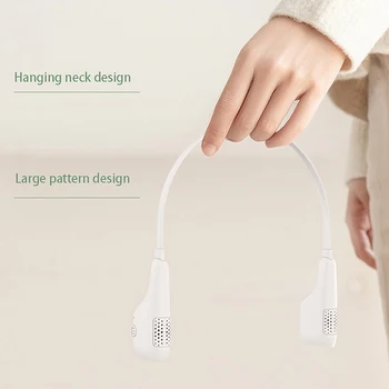 Mini Luftrenser Bærbare Hængende Hals Negativ Ion Generator USB-Luftrenser til Hjemmet