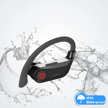 HBQ Q62 TWS 5.0 Bluetooth Ægte Trådløse Hovedtelefoner Øre Krog Sport Earbuds 950mah tilfælde Vandtæt ear hook-Headsets