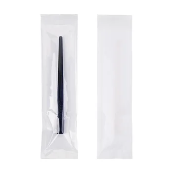 Professionel Permanent Makeup Sort disponibel microblading penne håndværktøj 0.18 mm 18U stifter, nåle, broderier, vinger med Hætte