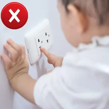 Stikkontakt Plug Dækker (50 Pack) Ultra Clear Barn Bevis Elektrisk Protector Sikkerhed Caps Stikkontakt Dækker