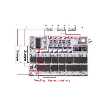 3S A4S 5S 100 A 12V 21V Li-ion Lithium Batteri Oplader Beskyttelse printkort PCB BMS Til Boremaskine Modul