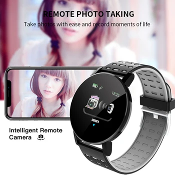 SHAOLIN Smart Ur Blodtryk Smart ur Mænd Smart Band Sport Tracker Kvinder Smartband smart armbånd Til Android, IOS