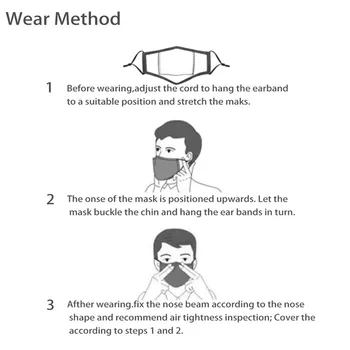 Anti-bevis Munden Maske med PM2.5 Filtre Mode Spil Super Mario Mønster Face Masker for Drenge og Piger Munden Dæmpe Mascaraer