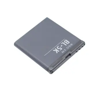 Ciszean 2x BL-5K-Batteri +Universal Oplader til Nokia N85 N86 N87 8MP 701 X7 X7 00 C7 C7-00'ERNE Oro X7-00 2610S T7 BL5K