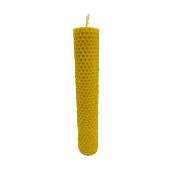 Velon bivoks lugt honning Naturlige 20cm x 5cm honeycomb tekstur Stearinlys stearinlys Stearinlys honning