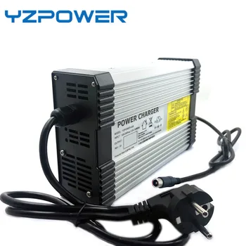 YZPOWER 54.6 V 4.5 EN 5A 5.5 EN 6A 6.5 EN 7A 7.5 ET 8A Li Lithium-ion-Lipo batterilader Udgang DC-Input 100-240V