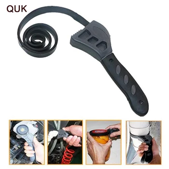 QUK Universal Skruenøgle 500mm Multiværktøj Justerbar Skruenøgle Universal Nøglen Til Enhver Form Oplukker Gummi Rem Reparation håndværktøj