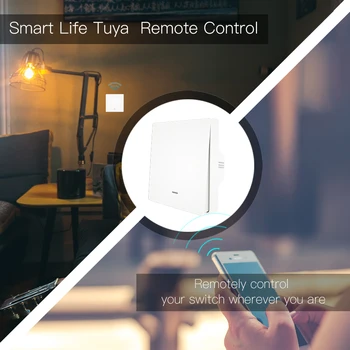 WiFi-Knappen Smart Switch 1/2/3 Gang Fjernbetjeningen lyskontakten Af Intelligent liv/Tuya App Arbejder med Alexa, Google Startside