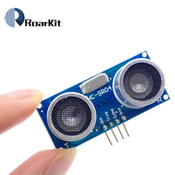 10STK/MASSE Ultrasonic sensor HC-SR04 HCSR04 til verden Ultrasonic Wave Detektor, der Spænder Modul HC SR04 Afstand Sensor Til Arduino