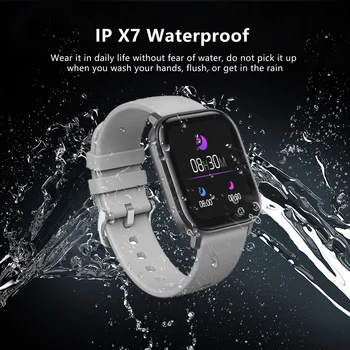 Kvinder Bluetooth Opkald, smart ur pulsmåler mænd Smartwatch Fuld Touch Screen skive Sport Tilstande musik IPX7 vandtæt gave