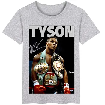 Bokseren Mike Tyson Erindrer Boksning T-shirt Boksning Fans'Short Ærmer T-Shirt Unisex