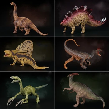 Dinosaur Model Collection Model Toy Gave Ornamenter Jurassic Brachiosaurus Planteædende Dinosaurer Giraf legetøj til børn