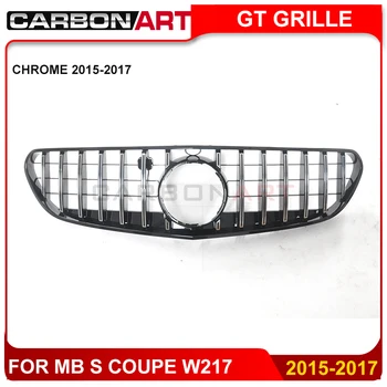 GT Stil grill MB W217 S Coupe Gitter Foran Lodret racing Gitter 2018-2019 for S400 S450 S550 w217 grill
