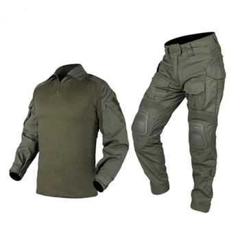 IDOGEAR BDU Taktiske Jagt G3 Kamp Jakkesæt Airsoft Militær Camouflage Uniform Combat Shirt & Bukser 2020 Ny Udgivelse