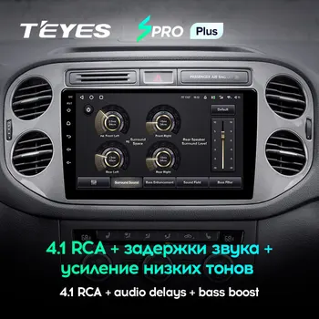 TEYES SPRO Plus For Volkswagen Tiguan 1 NF 2006 - 2016 Bil Radio Mms Video-Afspiller Navigation Android-10 Ingen 2din 2 din-dvd