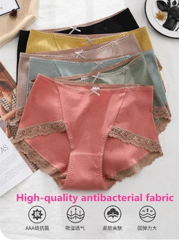 Stor størrelse undertøj kvinders mulberry silke antibakteriel åndbar bomuld sexet bundløse trusser kvinder, damer trusser majtki damskie 2-4XL