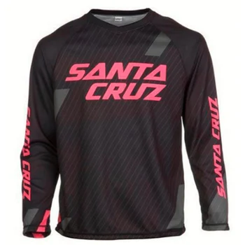 2020 santa cruz motocross jersey downhill camiseta ropa mtb Lange Ærmer Moto Jersey mountainbike dh shirt mx tøj