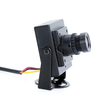 SMTKEY 700TVL Farve Metal Box, MINI Kamera, HD-3,6 mm Linse Micro Mini Secrutiy CCTV Kamera