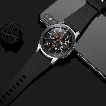 Silikone Rem Til Samsung Galaxy Se 3 45mm Smartwatch Officielle Watchbands Tilbehør Til Galaxy Se 46mm Gear S3 22mm