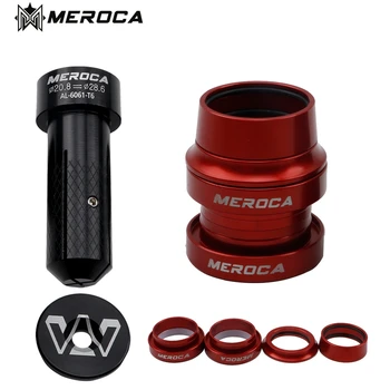 MEROCA Head Set 29.6 mm Ultralight Headset Med Konkurrence Core Cykel Skål S Cykel Aluminium Ramme Sæt