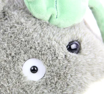 TV Filmens Karakter 20cm Dejlige Bløde Toy Min Nabo Totoro Plys Legetøj Søde Bløde Dukke Totoro med Lotus Blad for Kids Legetøj Kat Gave