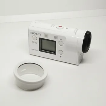 Linse beskyttende cover til Sony action cam AS300R X3000R HDR-AS300R FDR-X3000R UV objektivdæksel