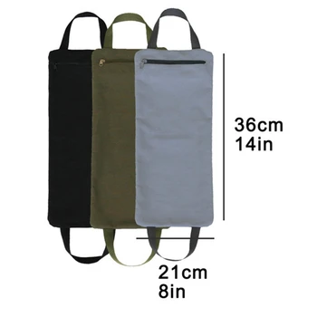 Foldbar Fyldt Yoga Sandbag med To Håndtag til Yoga Vægt og Modstand