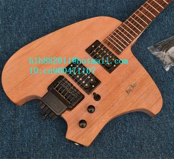 Gratis forsendelse nye Store Joh 6-strenge hovedløse el-guitar med mahogni krop F-3344