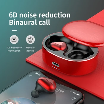 Nye T50 TWS Bluetooth Øretelefoner Mini Wireless 20 Meter Signal Høje Bas-Stereo-Headset med Automatisk Parring
