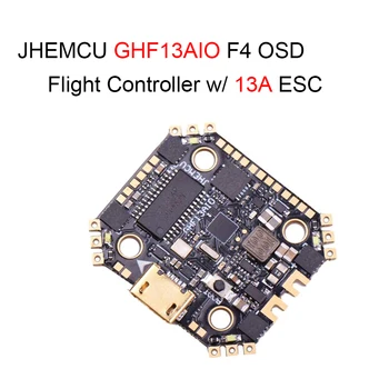 JHEMCU GHF13AIO Betaflight MPU6000 F4 OSD FPV Racing Flight Controller w/ Indbygget 13A 4in1 Brushless ESC for RC Drone RC Dele