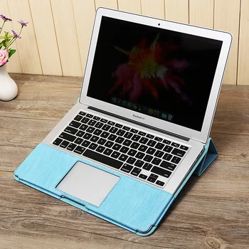Laptop Case til MacBook Pro Air 15.4 13.3 13 12 11 PU Læder Sleeve Aftagelig Notebook Cover med Små Opladning Taske Funda