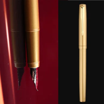 2020 Nye Guld Fountain Pen Fin Spids 0,5 mm Skriftligt Gave Pen Kontor Praksis Rejse på Business Mode Forsyninger Springvand-Kuglepenne Ny
