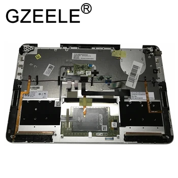 GZEELE NYE Dell XPS Ultrabook 11 9P33 1308T 1508T HÅNDFLADESTØTTEN TASTATUR BEZEL store bogstaver topcase cover SORT