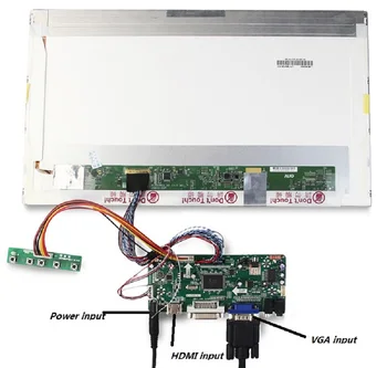 M. NT68676 HDMI digital LED VGA LCD-Controller board kit 2019 For LP156WHB(TL)(C1)/(TL)(C2) - screen panel 1366X768 15.6