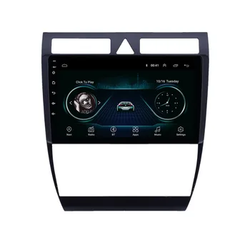 4G LTE Android 10.1 For Audi A6 S6 RS6 1997 1998 -2004 Mms-Stereo Bil DVD-Afspiller Navigation GPS Radio