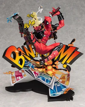 Ny X-men Marvel Deadpool at Bryde Den Fjerde Væg Blam Komplet Figur Model Toy 23cm