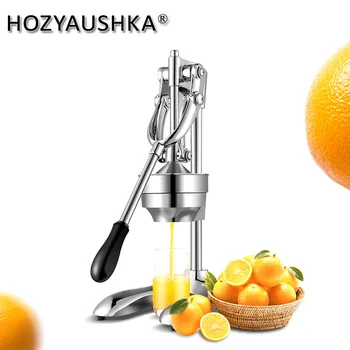 Rustfrit Stål Arbejdskraft han d tryk på saftpresser squeezer citrus, lemon, orange granatæble juice extractor kommercielle eller