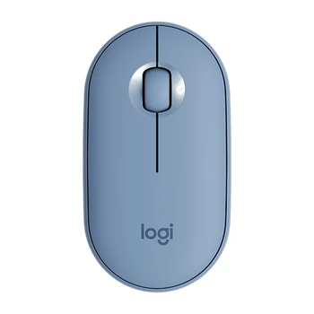 Logitech Pebble M350 Trådløse Bluetooth Mus Originale Mini&Tynd 1000 DPI 100g High Precision Optical Tracking Samlende