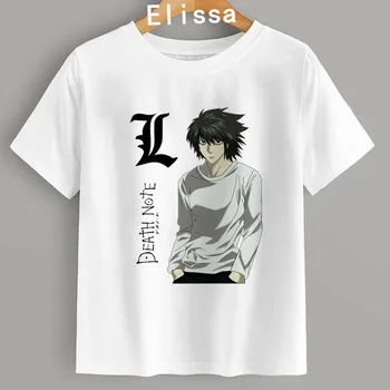 Anime Death Note Sommeren Tshirt Kvinder Harajuku Punk T-Shirt Unisex Hip Hop t-Shirt Toppe Casual Streetwear Tøj Pige T-shirt