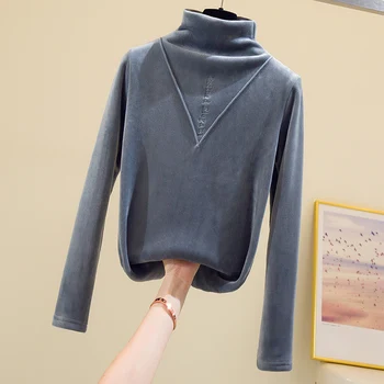 Sweater Vinter Tøj Rullekrave Lange Ærmer Kvinde Trøjer 2020 Falde Sort Koreansk Mode Vintage Pullover Harajuku Top