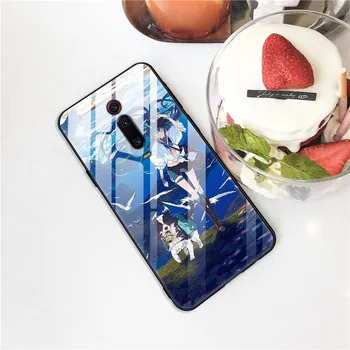 Tilfældet For Xiaomi Mi 9T Pro Telefonen Dække Hærdet Glas Hårdt Tilbage Sager Til Coque Xiaomi Mi 9T Tilfælde Mi9T 9 T 9TPro Animationsfilm Kofanger