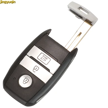 Jingyuqin Flip Fjernbetjening Smart Bil Key Fob Shell For KIA K3 K3S KX3 K4 KX5 K5 Sjæl, RIO, Ceed Sportage Sorento TOY40 VA2 HYN10 HY20