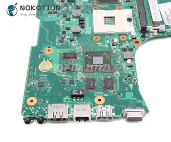 NOKOTION Til Toshiba Satellit-L650 L655 Laptop Bundkort V000218020 1310A2332305 6050A2332301-MB-A02 HD5650M 1GB Gratis CPU