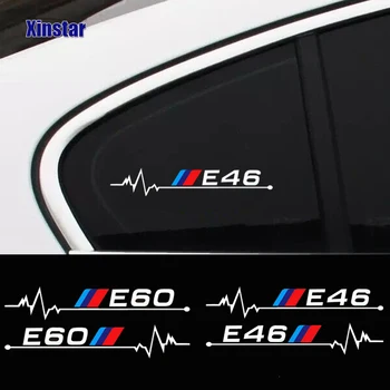 2stk Bil Windows Klistermærke Til BMW E30 E34 E36 E46 E39 E60 E61E87 E90 E83 F10 F20 F21 F30 F35 E84 M3-M5